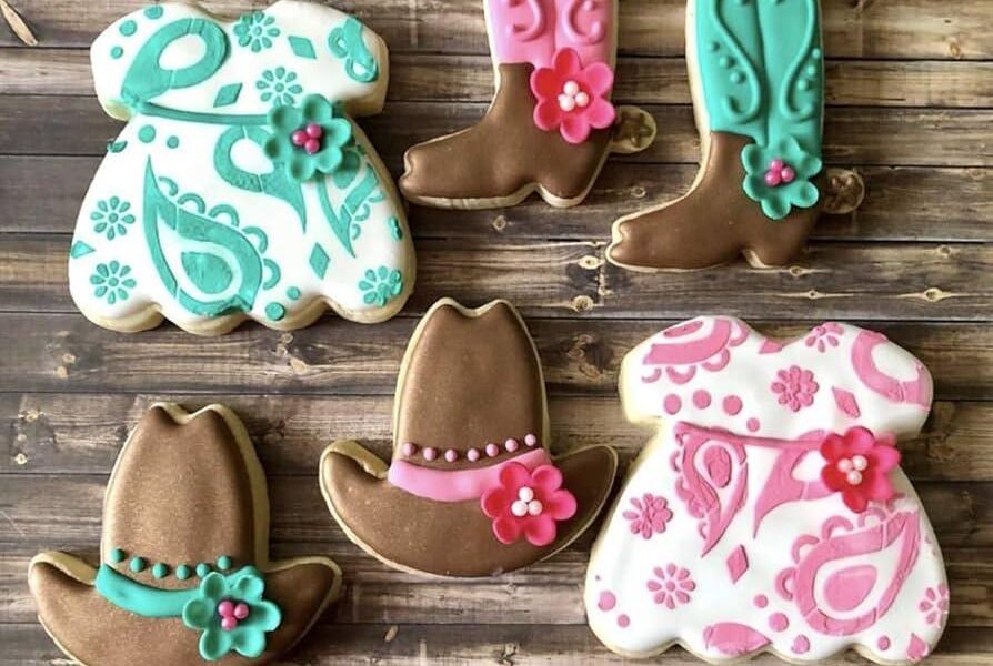 cowboy boot cookie