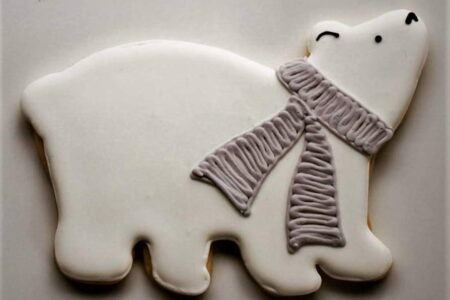 polar bear cookie cutter