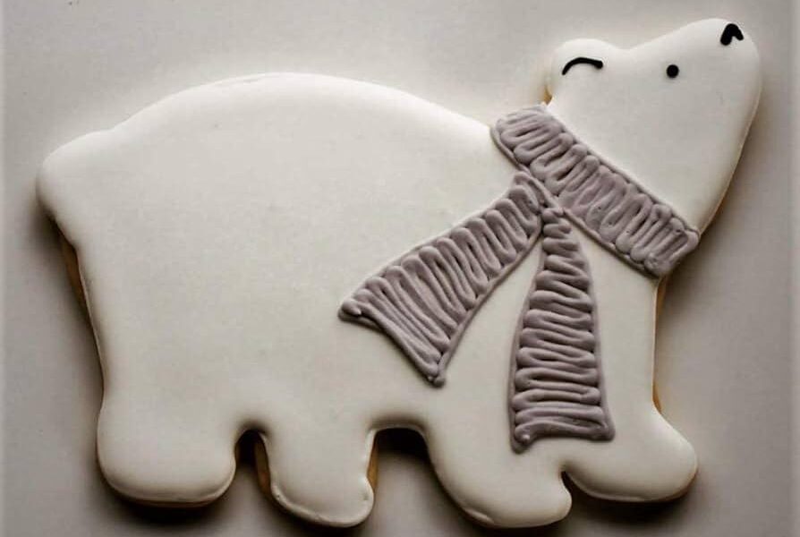 polar bear cookie cutter