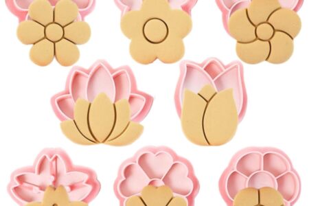 mini flower cookie cutters