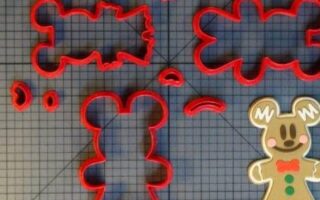 mickey gingerbread cookie cutter