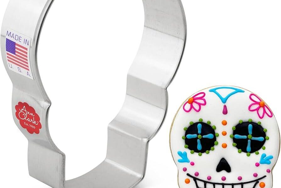 sugar skull cookie cutter