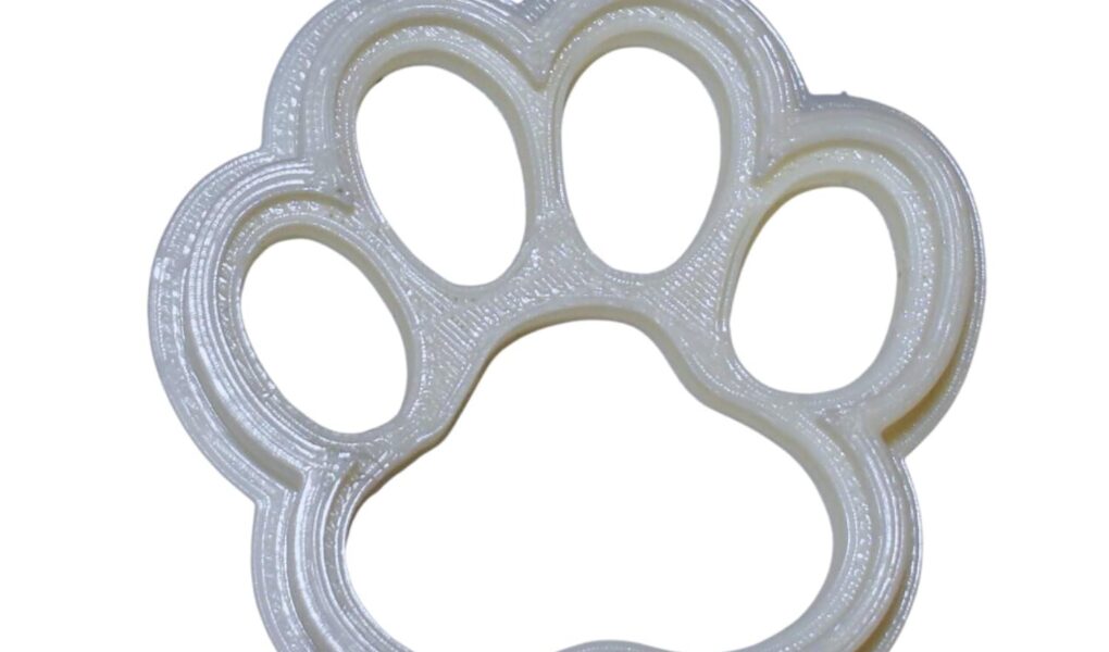 paw print cookie cutter