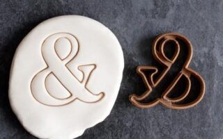 ampersand cookie cutter