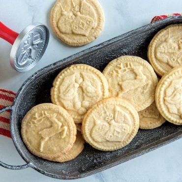 holiday cookie stamps