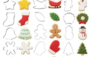 metal christmas cookie cutters