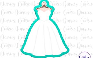 wedding dress cookie cutter