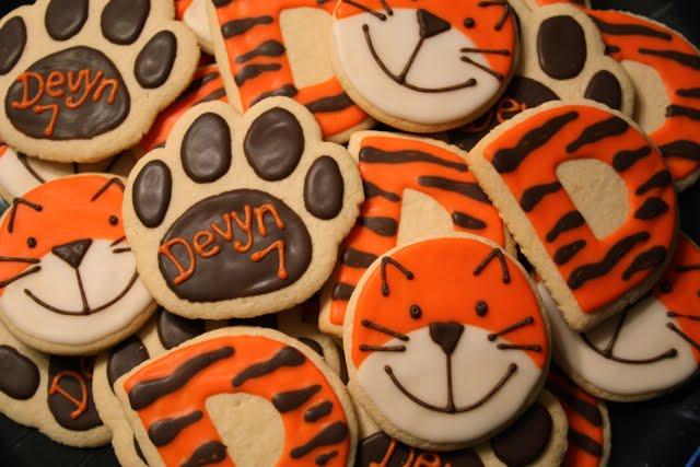 tiger stripe cookies