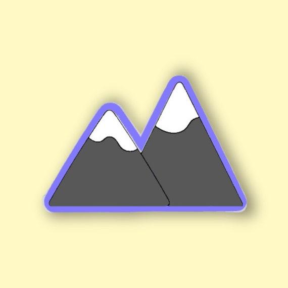 mountain cookie cutter