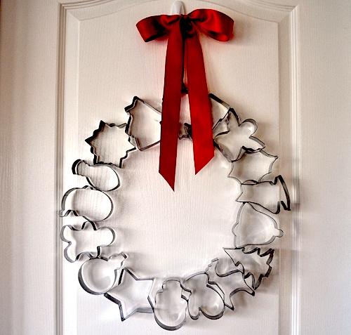 cookie cutter wreath