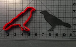 crow cookie cutter