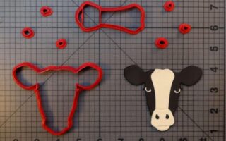 cow face cookie cutter