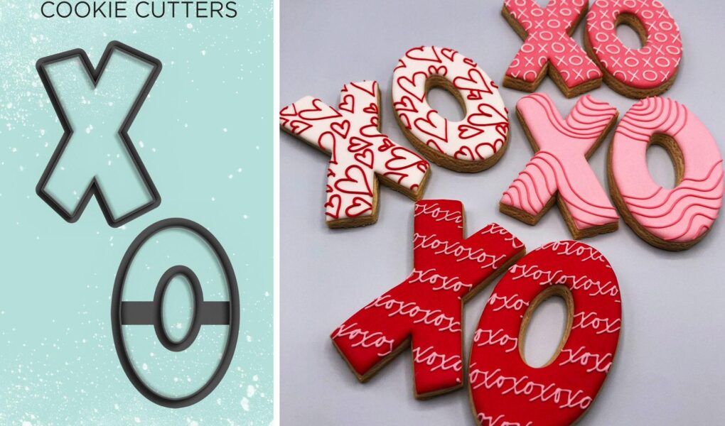 xo cookie cutters