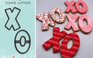 xo cookie cutters