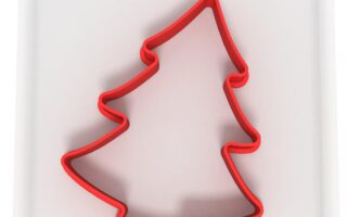 plastic christmas tree cookie cutter bulk