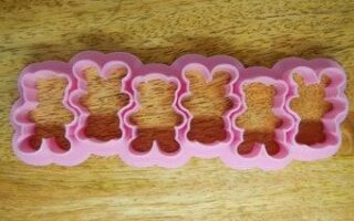 tiny teddy cookie cutter