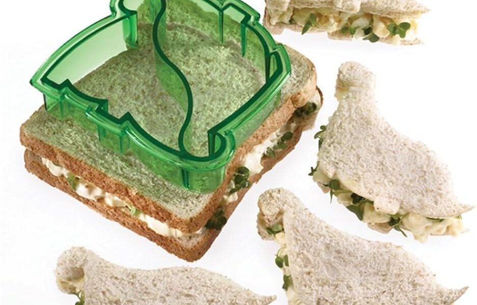 dinosaur sandwich cutter