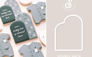 double arch cookie cutter