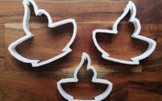 diwali cookie cutter