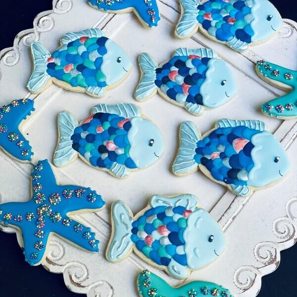 sea creature cookies